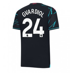Manchester City Josko Gvardiol #24 Tredjetröja 2023-24 Kortärmad